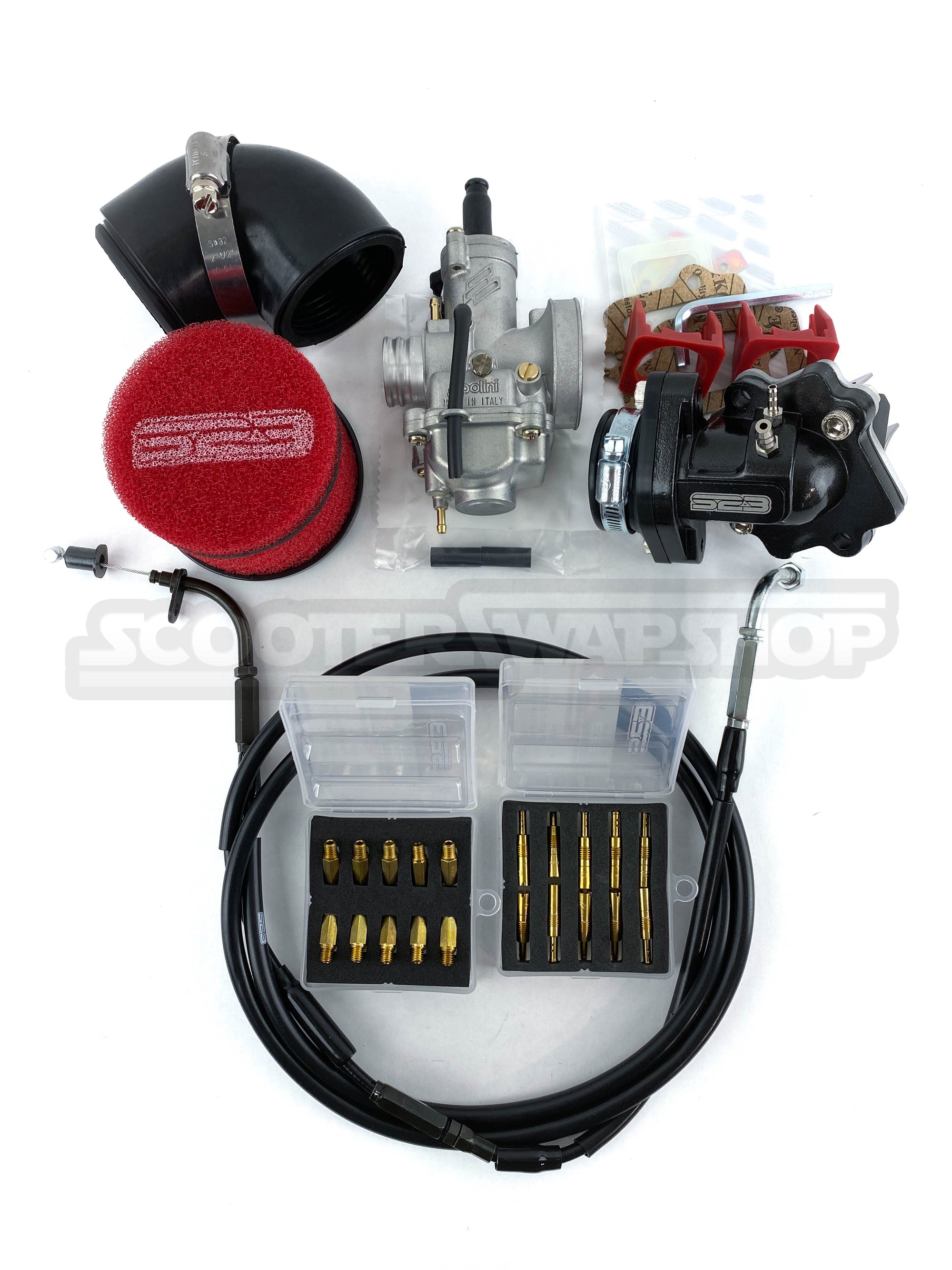 S23 / Polini CP Carb kit for 2002-2011 yamaha zuma bugeye